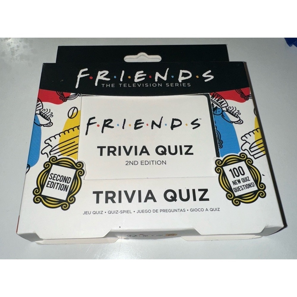 Warner Bros FRIENDS TRIVIA  Quiz Game, Friends TV Show, Paladone Friends Trivia